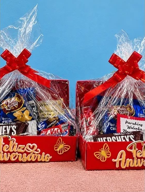 Caixas de Feliz Aniversário