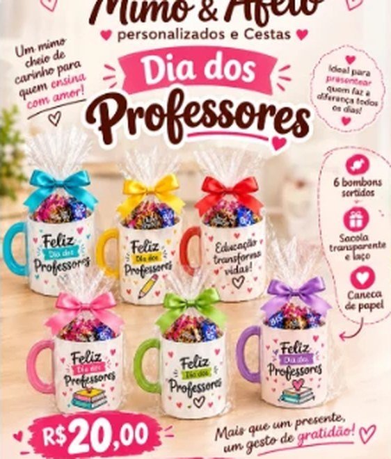 Caneca Dia dos Professores